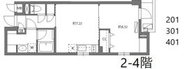 ワーフときわ台の間取り画像