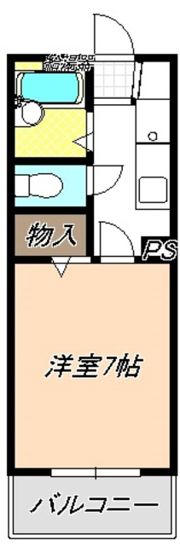 ディアコートNの間取り画像