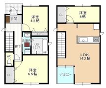 朝日城屋敷22KODATEXⅠ-Aの間取り画像