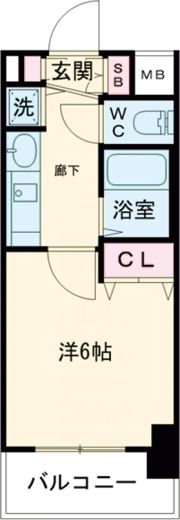 プレサンス桜通アベニューの間取り画像