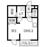メリディアンなないろの里参番館の間取り画像