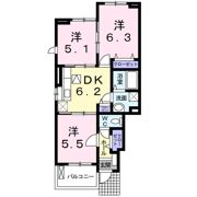 ソレイユの間取り画像