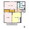 セジュール御山 Eの間取り画像