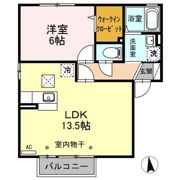 プロムナードさくら Aの間取り画像