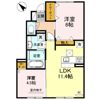 ベルフルールの間取り画像