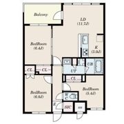 S-RESIDENCE伊都Attirantの間取り画像