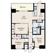 S-RESIDENCE伊都Attirantの間取り画像