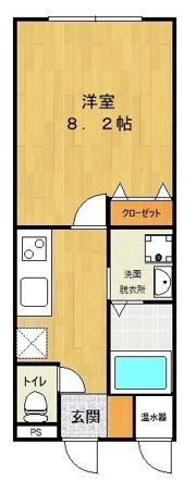ファーストクラス駅北口の間取り画像
