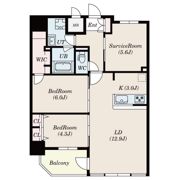 S-RESIDENCE伊都Attirantの間取り画像