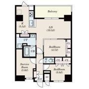 S-RESIDENCE伊都Attirantの間取り画像