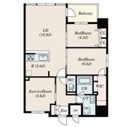 S-RESIDENCE伊都Attirantの間取り画像