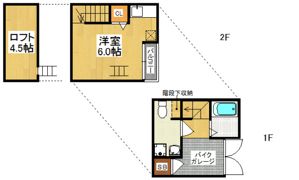 クワトロ・ヴィラ大橋の間取り画像