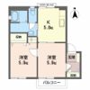 グランソレイユBの間取り画像