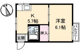 フレグランス品川の間取り画像
