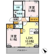 プランドールの間取り画像