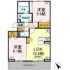 プランドールの間取り画像