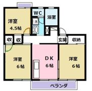 グリンビューわかぞのの間取り画像