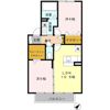 セジュールアラコ Bの間取り画像