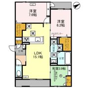 サンテリア水尾の間取り画像