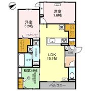 サンテリア水尾の間取り画像