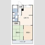 リバティはやのAの間取り画像
