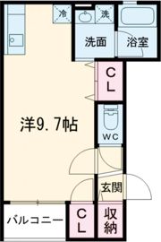 Lagure紫竹山の間取り画像