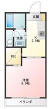グランドール左入の間取り画像