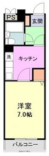 べリビューコート西草深の間取り画像