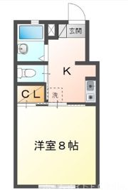 ミューズイン西方の間取り画像