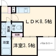 ALEGRIA道明寺Ⅱの間取り画像