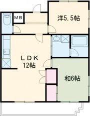 上重原Hillsの間取り画像