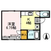 コーポ毛矢の間取り画像