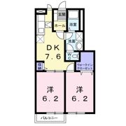 グランノーブルAの間取り画像