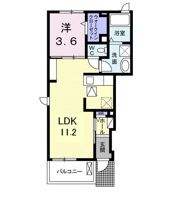 アルビアーレ Ⅱの間取り画像