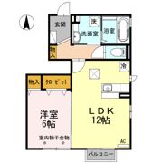 ヴィラ ルナ A棟の間取り画像