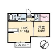 メゾン花みずきの間取り画像