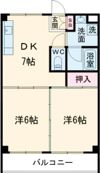 エステートKOUWAの間取り画像