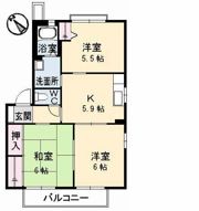 シャーメゾンハーモニー A棟の間取り画像