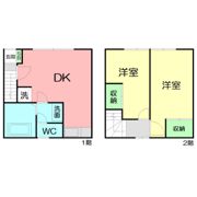 ハイツ市川の間取り画像