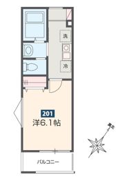 MELDIA春日部の間取り画像
