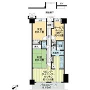 サーパス昭和町の間取り画像