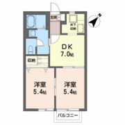 ファミーユ境山Ⅰの間取り画像