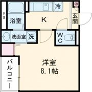 Jack shinshiraokaⅠの間取り画像