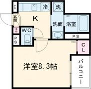 Jack shinshiraokaⅠの間取り画像