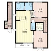 ルミエールBの間取り画像