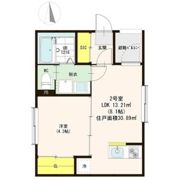 T.M.Apartmentの間取り画像