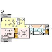 カーサ アルマの間取り画像