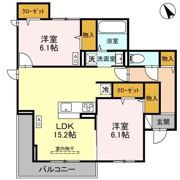 レインボーグローヴ Ⅱの間取り画像