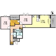 レインボーグローヴ Ⅱの間取り画像