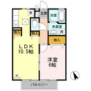 スリーファイブ CDの間取り画像